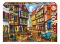 Puzzle Bright Street Educa 2000 dielov a Fix lepidlo