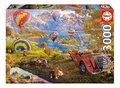 Puzzle Hot Air Balloon Valley Educa 3000 dielov