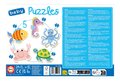 Baby puzzle Morské zvieratká Educa 5-obrázkové od 24 mes