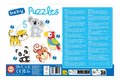 Baby puzzle Exotické zvieratká Educa 5-obrázkové od 24 mes
