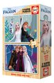 Drevené puzzle Frozen Educa 2x25 dielikov