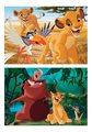 Drevené puzzle Leví kráľ Disney Educa 2x25 dielov