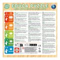Drevené puzzle Moana a Snehulienka Disney Educa 2x50 dielov