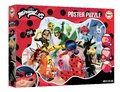 Puzzle plagát Miraculous Ladybug Educa 250 dielov od 8 rokov