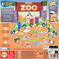 Pamäťová hra so zvieratkami a maskami Memo Zoo Educa pre 2-4 hráčov v španielčine, angličtine, francúzštine a portugalčine od 3 rokov EDU19975