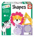 Náučná hra pre najmenších Explore shapes with Zebra Zac Educa Učíme sa tvary so zvieratkami v angličtine a francúzštine od 24 mes