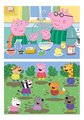 Drevené puzzle Peppa Pig Educa 2x25 dielov
