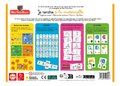 Náučné hry pre najmenších 4v1 Petit Ours Brun Educa puzzle domino vyfarbovanie obrázkov a prvé písmenká