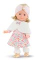 Bábika s pelerínou Ma Corolle Priscille Blossom Winter Corolle s modrými očami 36 cm - limitovaná edícia od 4 rokov
