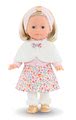 Bábika s pelerínou Ma Corolle Priscille Blossom Winter Corolle s modrými očami 36 cm - limitovaná edícia od 4 rokov