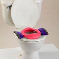 Cestovný nočník/redukcia na WC Potette Plus ružovo-fialový od 15 mesiacov