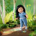 Bábika na obliekanie Perrine Ma Corolle čierne vlasy a modré klipkajúce oči 36 cm od 4 rokov