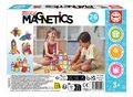 Stavebnica 3D magnetická malá Magnetics Building Tiles Educa 26 farebných priehľadných dielikov