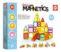 Stavebnica 3D magnetická stredná Magnetics Building Tiles Educa 42 farebných priehľadných dielikov