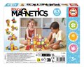 Stavebnica 3D magnetická extra veľká  Magnetics Building Tiles Educa 83 farebných dielikov