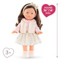 Bábika Elise Enchanted Woods Ma Corolle dlhé hnedé vlasy a modré žmurkajúce oči v zimnom outfite 36 cm