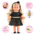 Bábika Eve Dream Hair Ma Corolle dlhé blond vlasy a modré žmurkajúce oči s 10 doplnkami 36 cm