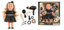 Bábika Eve Dream Hair Ma Corolle dlhé blond vlasy a modré žmurkajúce oči s 10 doplnkami 36 cm