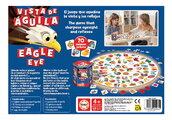 Spoločenská hra Orlí zrak My first Eagle Eye Educa 70 obrázkových kariet v angličtine a španielčine od 4 rokov