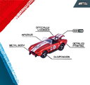 Autíčka Vintage Racing Giftpack Majorette kovové sada 5 druhov v darčekovom balení dĺžka 7,5 cm 1:64 MJ2005001