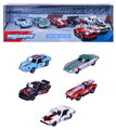Autíčka Vintage Racing Giftpack Majorette kovové sada 5 druhov v darčekovom balení dĺžka 7,5 cm 1:64 MJ2005001