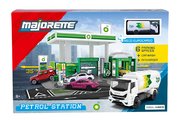 Garáž čerpacia stanica s umývačkou BP Petrol Station Majorette so 6 parkovacími miestami a autíčkom od 5 rokov MJ2006001