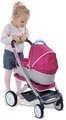 Kočík pre bábiku Maxi Cosi & Quinny 3v1 Smoby (65,5 cm rúčka) ružovo-modrý