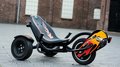 Motokára na šliapanie Go Kart Rocker Fire triker Exit Toys nafukovacie pneumatiky od 6 rokov