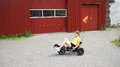 Motokára na šliapanie Go Kart Rocker Fire triker Exit Toys nafukovacie pneumatiky od 6 rokov