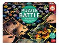 Puzzle Battle Príroda Nature Educa 12 druhov puzzle 504 dielikov a 12 kariet s obrázkami od 7 rokov