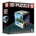 Puzzle cestovateľské 3D Cube Travel Educa 216 dielov od 8 rokov
