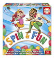 Rodinná hra Rovnováha s penovými valcami Spin & Fun Educa pre 2-4 hráčov v španielčine, angličtine, francúzštine a portugalčine od 5 rokov