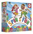 Rodinná hra Rovnováha s penovými valcami Spin & Fun Educa pre 2-4 hráčov v španielčine, angličtine, francúzštine a portugalčine od 5 rokov