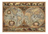 Puzzle Orbis Terrarum Educa 1000 dielov a Fix lepidlo
