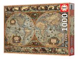 Puzzle Orbis Terrarum Educa 1000 dielov a Fix lepidlo