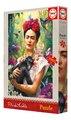 Puzzle Jardín De La Vida Frida Kahlo Educa 1000 dielov a Fix lepidlo