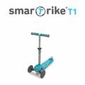 Kolobežka a odrážadlo T1 smarTrike 3v1 s T-lock systémom, nastaviteľným sedadlom a rúčkou šedo-modrá od 15 mes