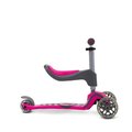 Kolobežka a odrážadlo T1 smarTrike 3v1 s T-lock systémom, nastaviteľným sedadlom a rúčkou šedo-ružová od 15 mes