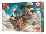 Puzzle Kingdom of Clouds Educa 500 dielov a Fix lepidlo