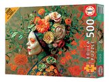 Puzzle Lizard Queen Educa 500 dielov a Fix lepidlo