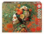 Puzzle Lizard Queen Educa 1000 dielov a Fix lepidlo