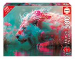 Puzzle King of Flowers Educa 500 dielov a Fix lepidlo