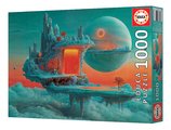 Puzzle Planet of Fire and Ice Educa 1000 dielov a Fix lepidlo