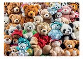 Puzzle Teddy Bears Educa 500 dielov a Fix lepidlo