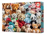 Puzzle Teddy Bears Educa 500 dielov a Fix lepidlo