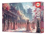 Puzzle The Geishas Educa 1000 dielov a Fix lepidlo