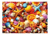 Puzzle Collage of Shells Educa 1000 dielov a Fix lepidlo