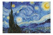 Puzzle Starry Night Miniature Educa miniatúrne 1000 dielov a Fix lepidlo