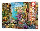 Puzzle Spanish Coffee Educa 2000 dielov a Fix lepidlo