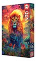 Puzzle Majestic Look of the Lion Educa 500 dielov a Fix lepidlo
